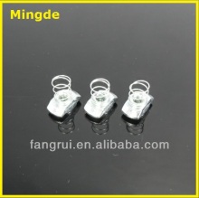 T nuts with spring, T nuts with spring for aluminum profile, T nuts with spring for slot 8 profile