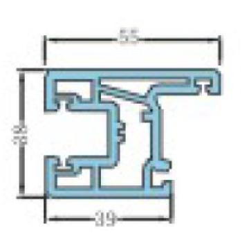 PVC  Profile for Window Shutter