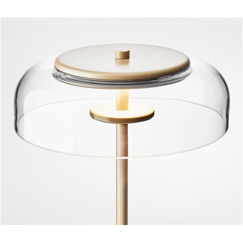 LEDER Clear Bedside Table Lamps