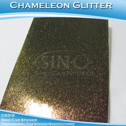 Glitter glänzend Chameleon Vinyl Aufkleber Papier Car Body Film