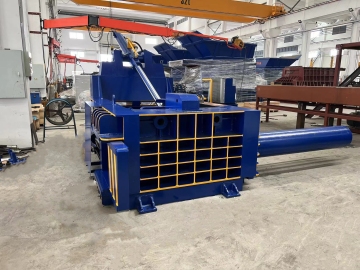 Scrap Metals Ferrous And Non-ferrous Parts Recycling Baler