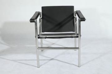 leather belt Basculant chair replica