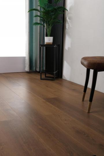 dark brown laminate wood flooring AC3 AC4