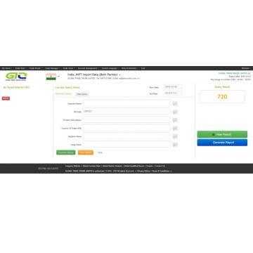 Datos de importación de India (ambas partes)