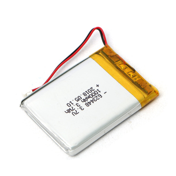 긴 수명 623448 3.7V 1000mAh Lipo 배터리