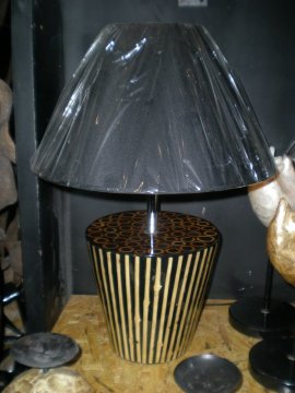 Hand Paint Resin Art Deco Table Lamps For Hotel Wholesale