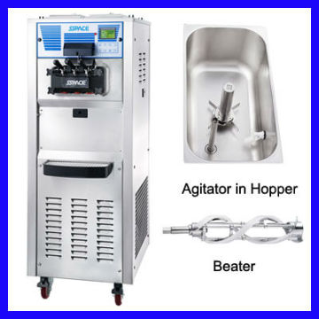 6240 Commercial soft icecream maker with hopper agitator