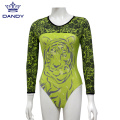 Dye sub long sleeve gymnastics leotards