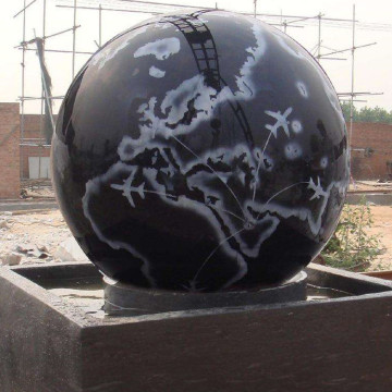 Classic Elegant Hand Carved marble stone feng shui fountain