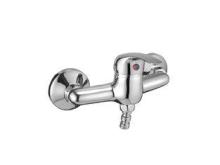 Eco-friendly Wall Mounted Chrome Shower Mixer Taps  / Showe