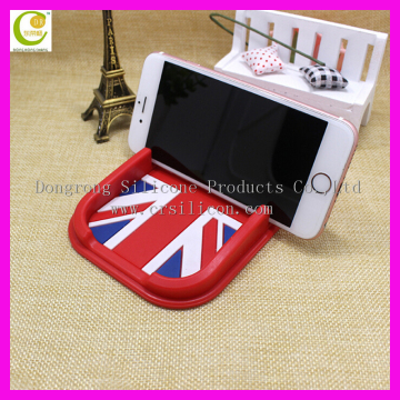 Promotional Magic Sticky PVC Anti-Slip Car Pad for Cell Phone,car customized non slip cell phone pad