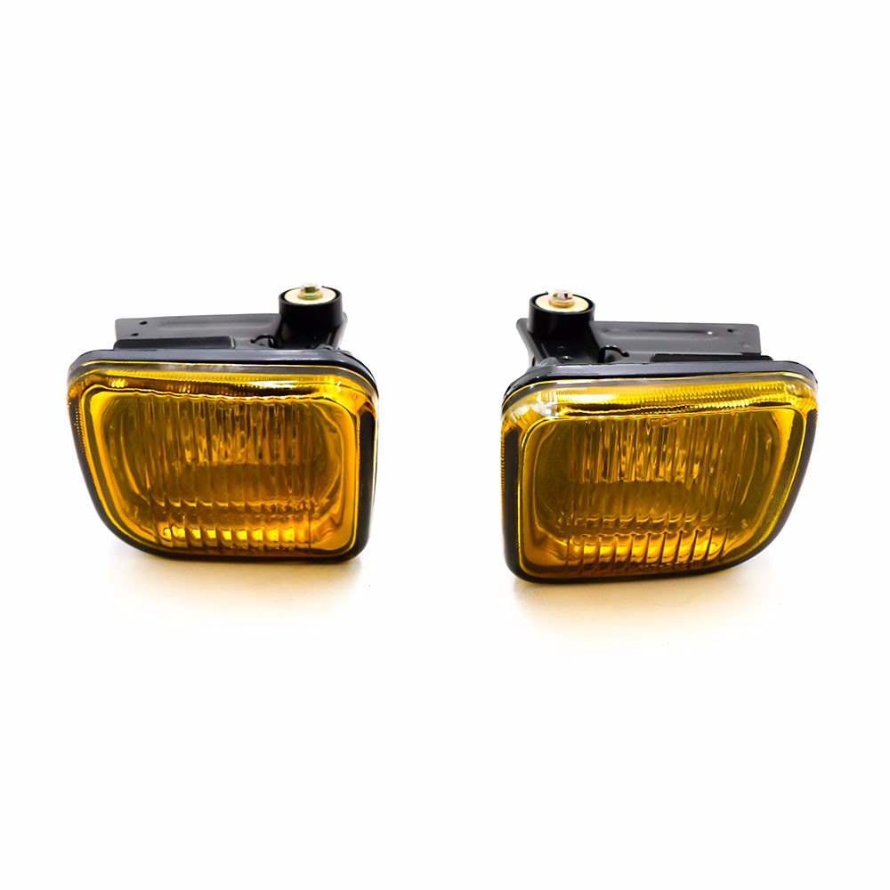 Epartsgogo Pair Yellow Fog Lights + Wiring Kit – For 2006-2008 Ford F-150 & Lincoln Mark LT, DOT/SAE Certified, Halogen