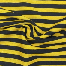 Breathable Garments Striped Printed Pure Rayon Cloth