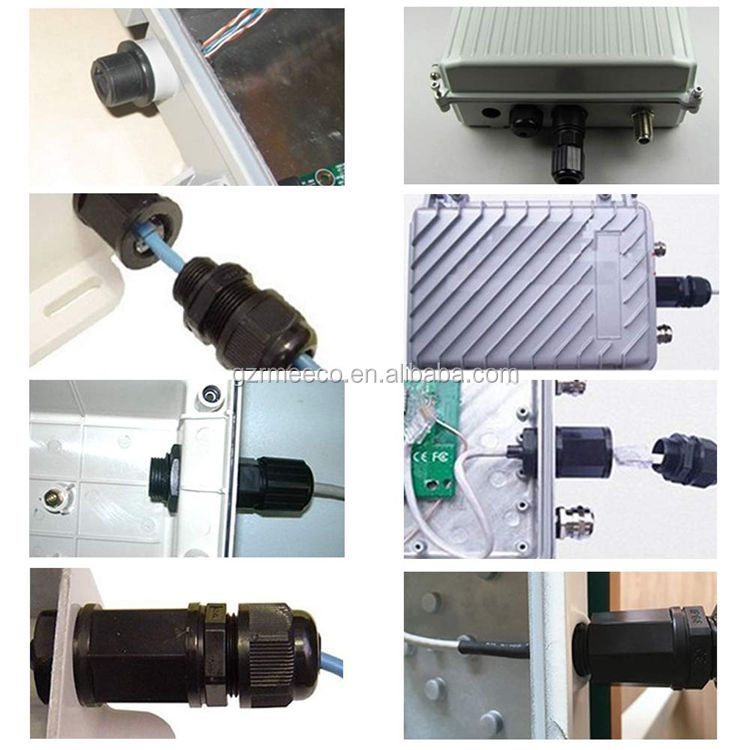 outdoor use network connector waterproof 8pin rj45 connector