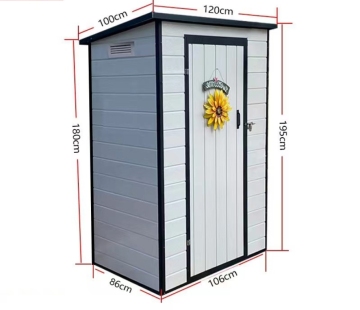 Plastic Metal Mobile Camp House Sheds and Summer Houses