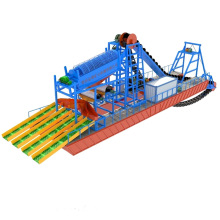 Gold Chain Bucket Dredger for Gold Mining Equipment