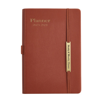 2024 Customized Leather Journal - B5 Daily Weekly Planner