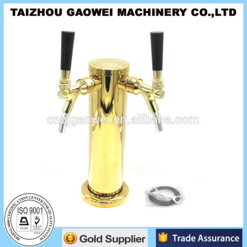 SS beer faucet (beer tap) with bend, beer font (beer tower)