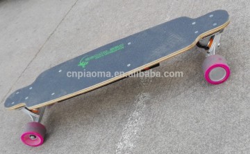 Less weight skateboard with hub motor