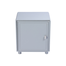 Multifunctional wooden bedside table