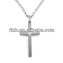 custom-made titanium necklace,titanium pendant,titanium cross pendant