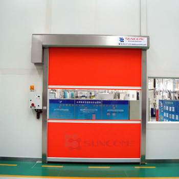 auto rapid rolling pvc speed door