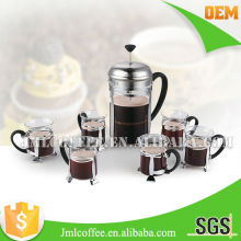 Borosilicate Glass Coffee Maker French Press Set