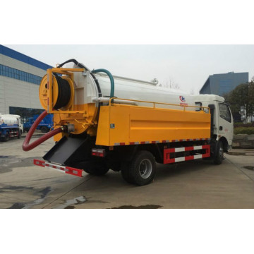 High Pressure Cleaning & Vacuum Sewage Suction Truck