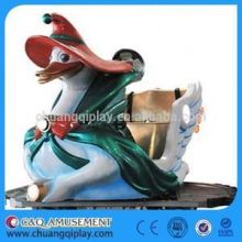 China Air bike amusement rides, Hot worm train amusement rides electric track train