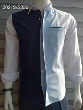 Vanguard Design Gradually Changing Color Men's Shirts