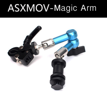 7 inch aluminum magic arm for video light photographic equipment