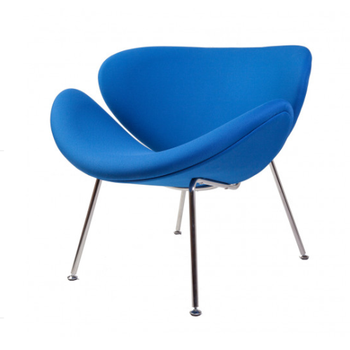 Mid Century Nutshell Lounge Chair ofaanslagschilstoel