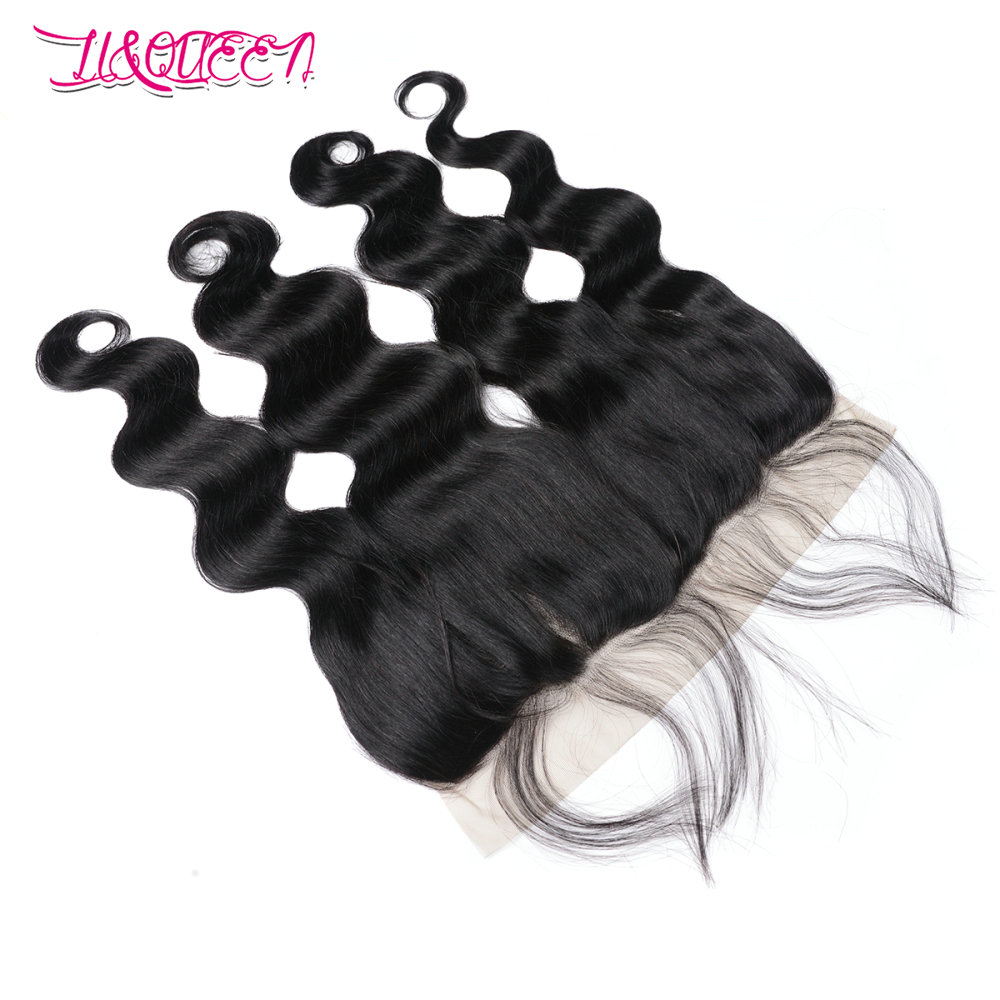 High quality Malaysian human hair original virgin malaysian hair 12inch frontal with bundles