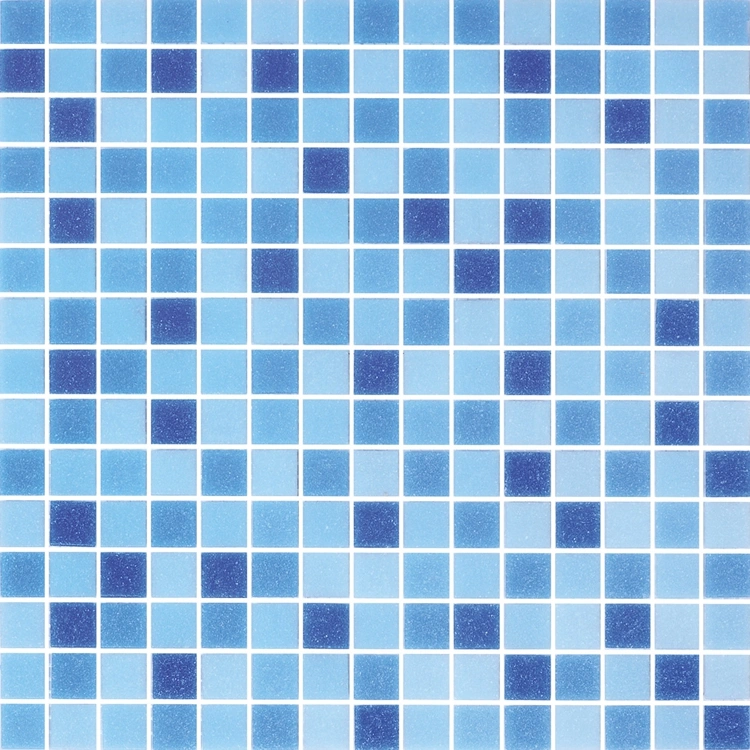 Square Vary Blue Color Glass Swimming Pool Mosaic Tile for Swimming Pool