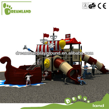 2014 hot sell pirate ship kids outdoor playsets