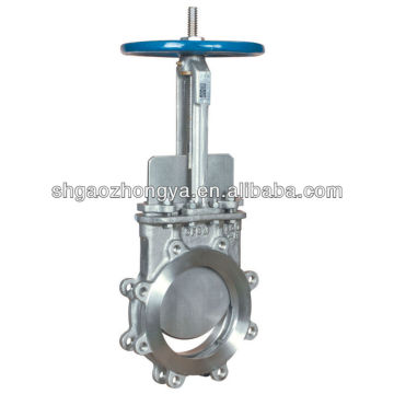 flanged knife gate valve