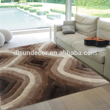 100% polyester handtufted shaggy rug mat