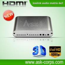 Toslink Switch splitter 4x2