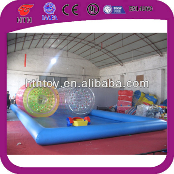 Hot sale PVC inflatable water ball pool,inflatable water roller pool