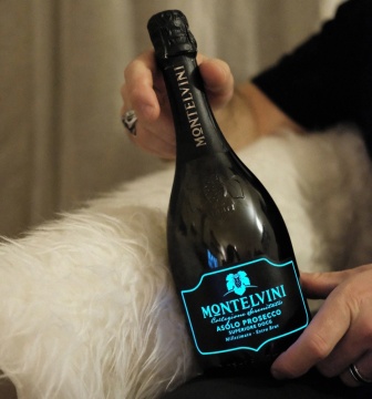 Customized Waterproof Luminous EL Bottle Labels for Champagne Displays