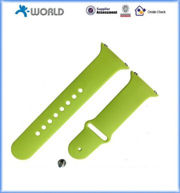 Brand new interchangeable silicone strap watch for wholesales