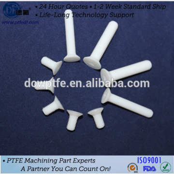 ptfe teflon screw support short run