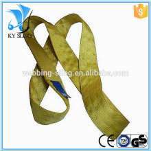 Polyester Material and Yellow Sling Color endless webbing sling