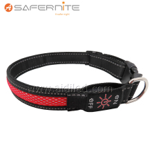 Nylon Led Glow Up Safety Dog Collar