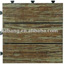 Interlocking tile, Flooring tile, Woodland ceramic tile with PE base