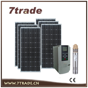 solar system for irrigation pumps