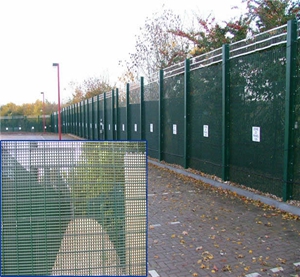 2016 PVC/PE coated 358 high security fence
