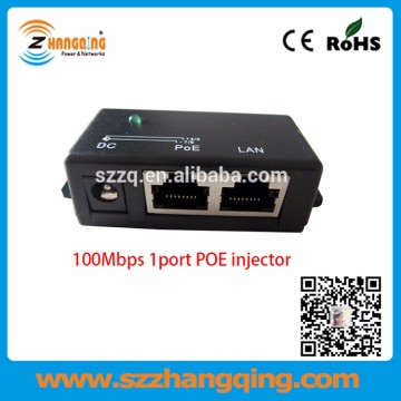 With Lan port and POE port POE Passive Injector for IP Camera
