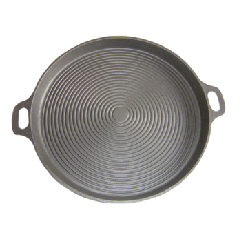 Round Pre-seasoned Cast Iron Pizza Stone