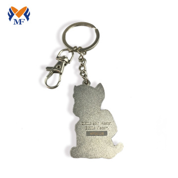 Custom metal engraved keychain for best friend